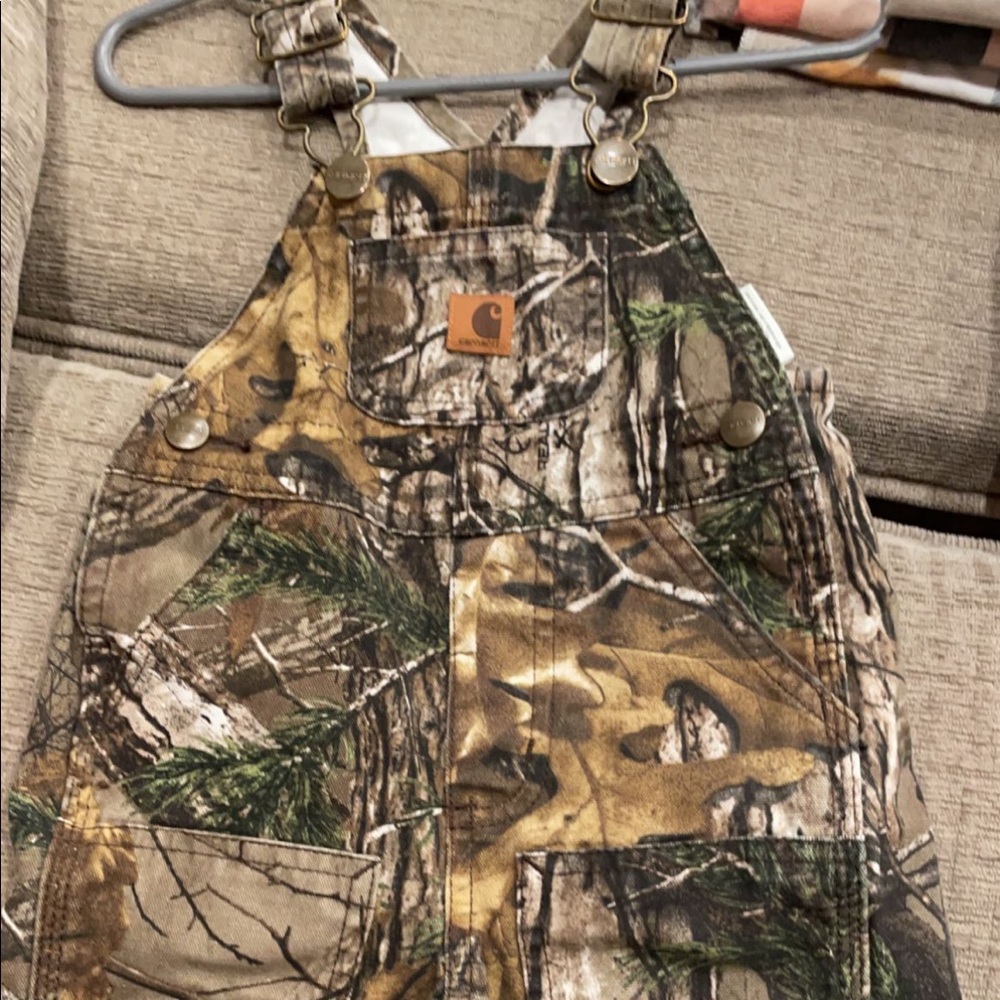 Carhartt bibs 9 month